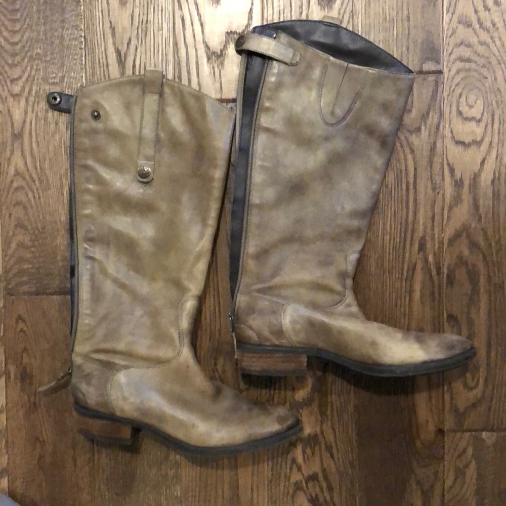 Sam Edelman olive green boots